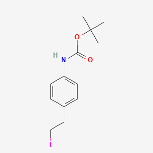 tert-Butyl (4-(2-iodoethyl)phenyl)carbamate