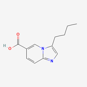 3-Butylimidazo[1,2-a]pyridine-6-carboxylic acid