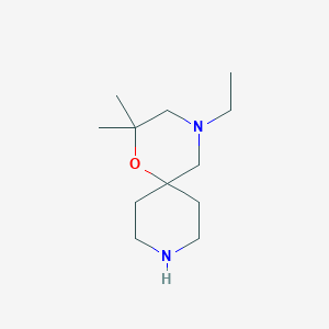 4-Ethyl-2,2-dimethyl-1-oxa-4,9-diazaspiro[5.5]undecane