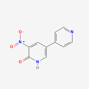 3-nitro-5-(4-pyridinyl)-2(1H)-pyridinone