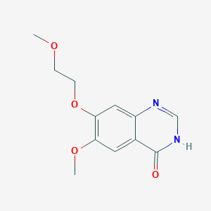 6-Methoxy-7-(2-methoxyethoxy)-3,4-dihydroquinazolin-4-one