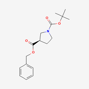 Benzyl (R)-1-tert-butoxycarbonylpyrrolidine-3-carboxylate