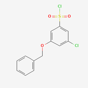 3-(Benzyloxy)-5-chlorobenzenesulfonyl chloride