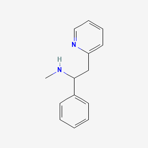 N-methyl-1-phenyl-2-(2-pyridinyl)ethylamine