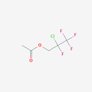2,3,3,3-Tetrafluoro-2-chloropropyl acetate