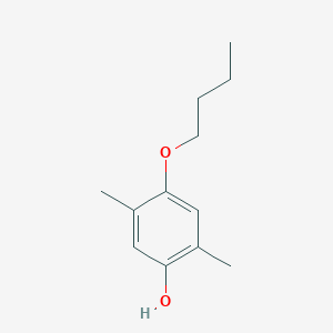 molecular formula C12H18O2 B8290766 4-Butoxy-2,5-dimethylphenol 