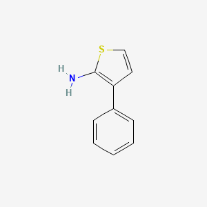 molecular formula C10H9NS B8291073 3-Phenyl-2-thiophenamine CAS No. 183676-86-0