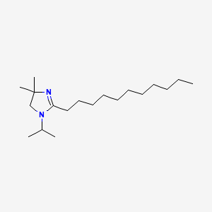 2-Imidazoline, 4,4-dimethyl-1-isopropyl-2-undecyl-