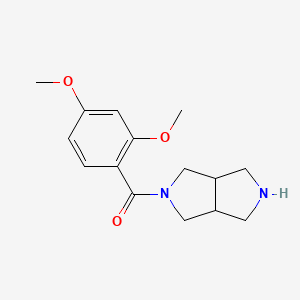 (2,4-Dimethoxy-phenyl)-(hexahydro-pyrrolo[3,4-c]pyrrol-2-yl)-methanone