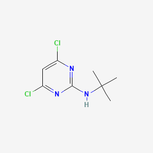 4,6-Dichloro-2-(1,1-dimethylethylamino)pyrimidine