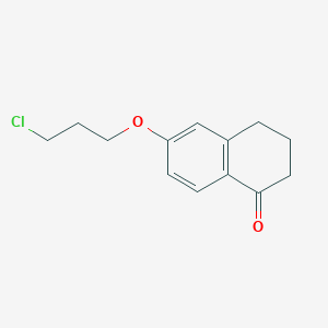 6-(3-Chloro-propoxy)-3,4-dihydro-2H-naphthalen-1-one