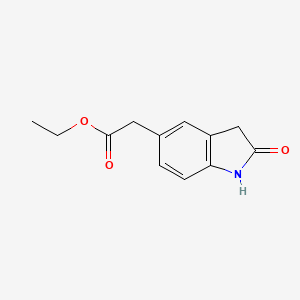 Ethyl (2-oxo-2,3-dihydro-1H-indol-5-yl)acetate