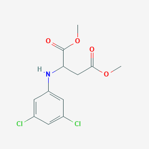 Methyl-2-(3,5-dichlorophenylamino)-3-methoxycarbonylpropionate