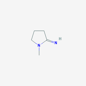 molecular formula C5H10N2 B8291641 1-Methyl-2-pyrrolidinimine CAS No. 7544-76-5