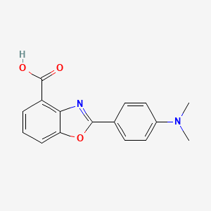 2-(4-Dimethylaminophenyl)benzoxazole-4-carboxylic acid