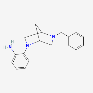 5-Benzyl-2-(2-aminophenyl)-2,5-diazabicyclo[2.2.1]heptane