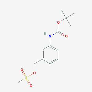 3-[(tert-Butoxycarbonyl)amino]benzyl Methanesulfonate