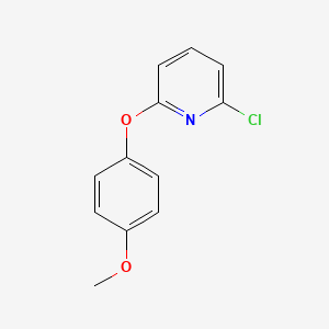 2-Chloro-6-(4-methoxyphenoxy)pyridine