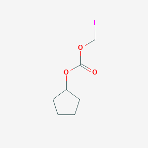 Cyclopentyloxycarbonyloxymethyl iodide