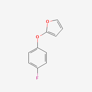 2-(4-Fluorophenoxy)furan
