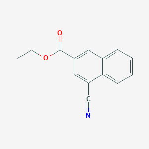4-Cyanonaphthalene-2-carboxylic acid ethyl ester