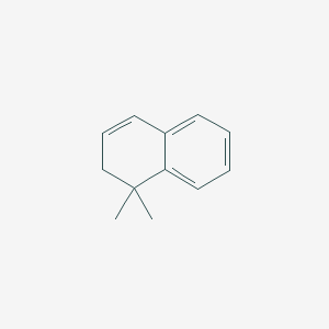 molecular formula C12H14 B8292303 1,2-Dihydro-1,1-dimethylnaphthalene 