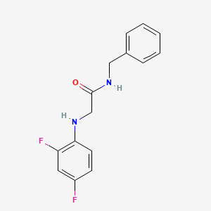 N-Benzyl-2-(2,4-difluoro-phenylamino)-acetamide