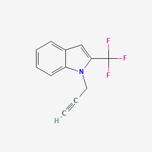 1-(2-propynyl)-2-trifluoromethyl-(1H)-indole