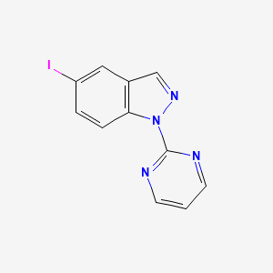 5-Iodo-1-pyrimidin-2-yl-1H-indazole