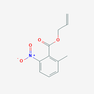molecular formula C11H11NO4 B8292423 Allyl 2-methyl-6-nitrobenzoate 