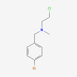N-(4-Bromobenzyl)-2-chloro-N-methylethanamine