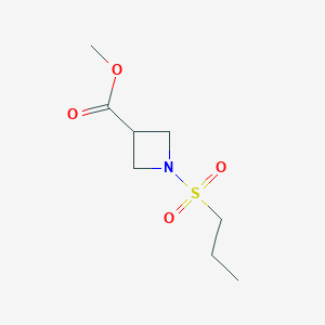 1-(Propane-1-sulfonyl)-azetidine-3-carboxylic acid methyl ester