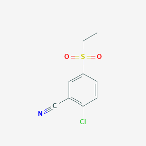 2-Chloro-5-(ethylsulfonyl)benzonitrile