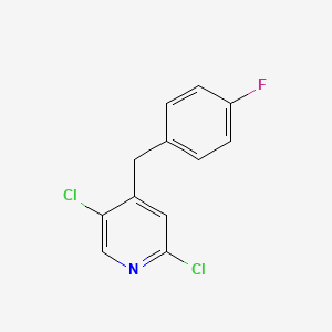 2,5-Dichloro-4-(4-fluorobenzyl)-pyridine