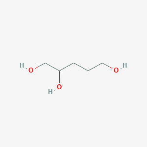 molecular formula C5H12O3 B082931 Pentane-1,2,5-triol CAS No. 14697-46-2