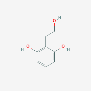 molecular formula C8H10O3 B082932 2-(2-Hydroxyethyl)resorcinol CAS No. 13398-96-4
