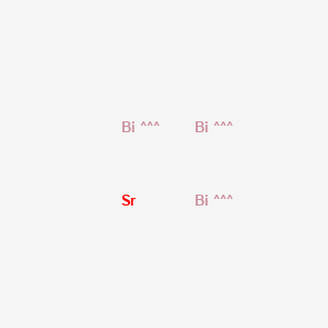 molecular formula Bi3Sr B082934 bismuth; strontium CAS No. 12589-81-0