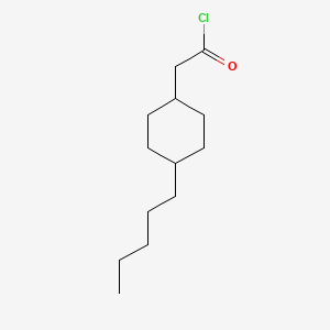 trans-4-Pentylcyclohexylacetyl chloride