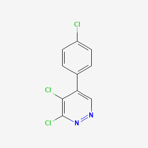 3,4-Dichloro-5-(4-chlorophenyl)pyridazine