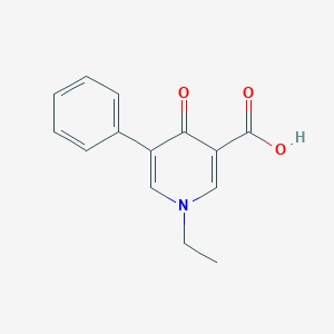 1-Ethyl-4-oxo-5-phenyl-1,4-dihydropyridine-3-carboxylic acid