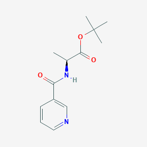 Nicotinoyl-alanine t-butyl ester