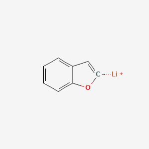 molecular formula C8H5LiO B8293634 lithium;2H-1-benzofuran-2-ide CAS No. 2786-03-0