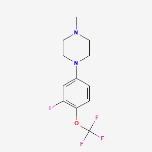 1-[3-Iodo-4-(trifluoromethoxy)phenyl]-4-methylpiperazine