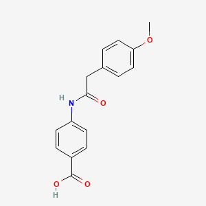 4-(2-(4-Methoxyphenyl)acetamido)benzoic acid