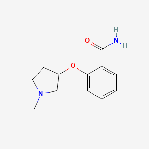 2-[(1-Methyl-3-pyrrolidinyl)oxy]benzamide