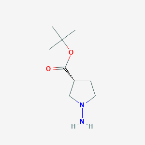 molecular formula C9H18N2O2 B8293897 (R)-3-Boc-aminopyrrolidine 