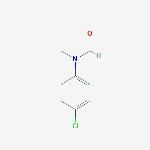 molecular formula C9H10ClNO B082940 N-(4-chlorophenyl)-N-ethylformamide CAS No. 13519-67-0