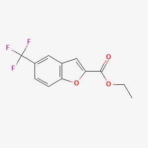 Ethyl 5-(trifluoromethyl)benzofuran-2-carboxylate