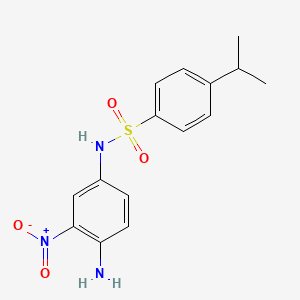 N-(4-Amino-3-nitro-phenyl)-4-isopropyl-benzenesulfonamide