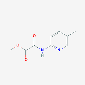 2-[(5-Methylpyridin-2-yl)amino]-2-oxoacetic acid methyl ester